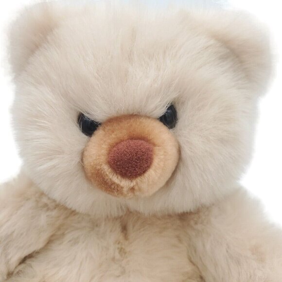 Vintage 1985 Prestige Toy Tan‎ Teddy Bear Stuffed Animal Brown Plush 10" Beige - Picture 2 of 6